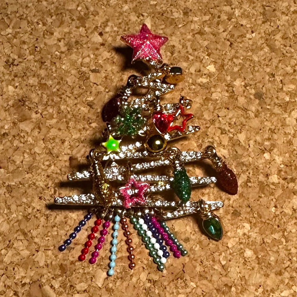Christmas Tree Brooch